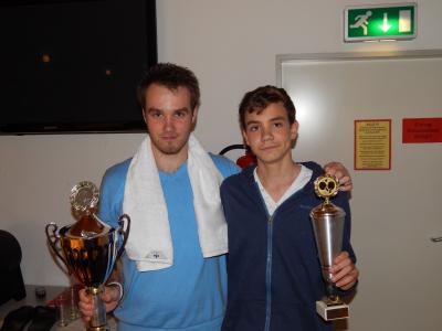 Foto zur Meldung: Fabian Reimann und Martin Gluza sind unsere neuen Vereinsmeister