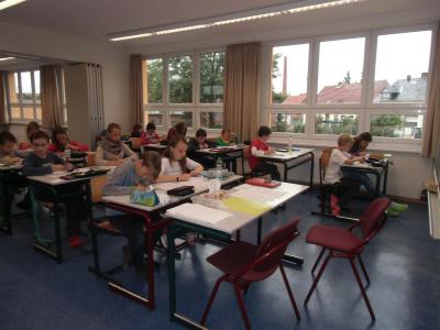 Foto zur Meldung: Mathematikwettstreit an unserer Schule