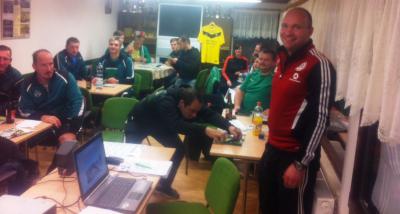 Foto: Theorieschulung Foto zur Meldung: DFB-Mobil Zweitbesuch in Wilthen