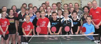Foto zur Meldung: Tischtennis-Beteiligung ein Highlight des Partnerschaftsjubiläums zwischen Arnage und Hude
