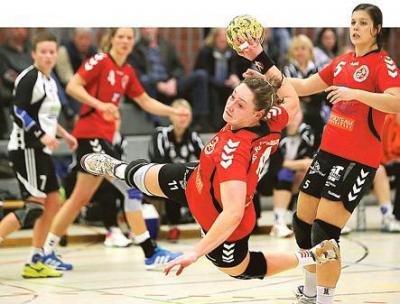 Foto zur Meldung: Handball-Oberliga-Damen triumphieren im Spitzenspiel!