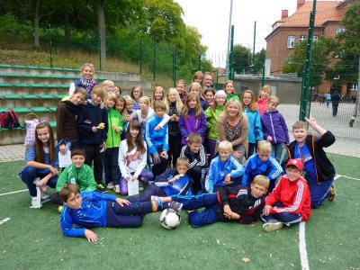 Besuch bei unserer Partnerschule in Barlinek (Bild vergrößern)