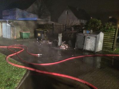 Meldung: Einsatz 194/2013 - Containerbrand
