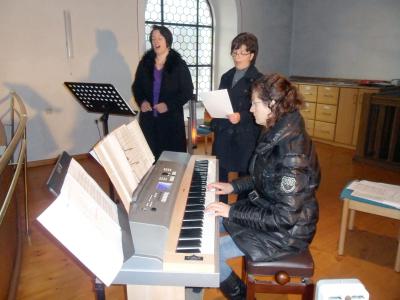 Foto zu Meldung: Vokale Glissando gestaltet musikalisch den zweiten Weihnachtstag in der Pfarrkirche