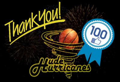 Foto zur Meldung: Hurricans feiern den 100. Facebook-Follower