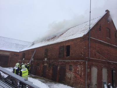 Meldung: Einsatz 026/2014 - Scheunenbrand