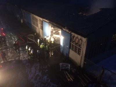 Meldung: Einsatz 029/2014 - Brand Lagerhalle