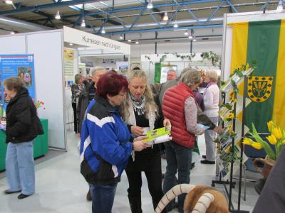 Präsentation auf der Reisemesse in Cottbus am Wochenende (Bild vergrößern)