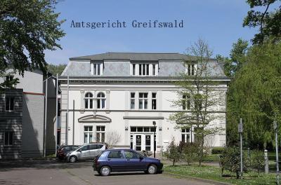 Exkursion zum Amtsgericht nach Greifswald