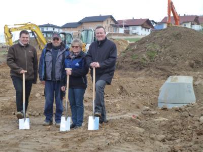 Foto zur Meldung: In der Gemeinde Prackenbach wird ein riesiges Wohnbaugebiet erschlossen