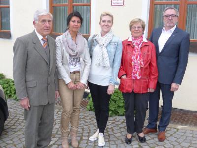 Foto zur Meldung: Neue Jugendbeauftragte für die Gemeinde Brand, Bestätigung der Familien- und Seniorenbeauftragten