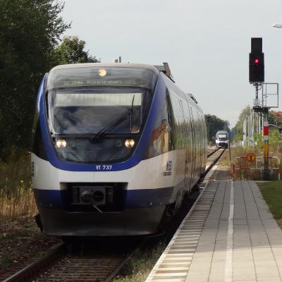 Vorschaubild zur Meldung: Auf dem Führerstand nach Kostrzyn nad Odra