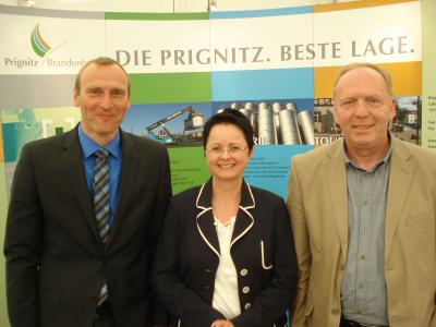 Foto zur Meldung: RWK Prignitz und Tourismusverband präsentierten sich