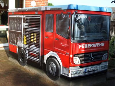 Neues Feuerwehrfahrzeug der Freiwilligen Feuerwehr Steinburg? (Bild vergrößern)