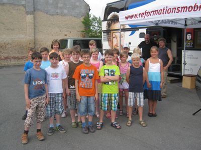Das Bibelmobil war da!! (Bild vergr&ouml;&szlig;ern)