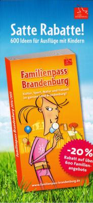 Familienpass Brandenburg 2014/2015 erschienen (Bild vergrößern)