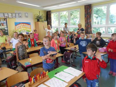 Foto zur Meldung: Schnuppertag zukünftige Einschüler