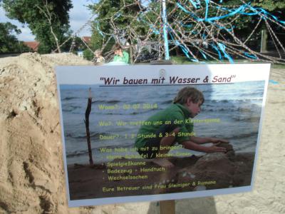 Foto zur Meldung: "Wir bauen mit Wasser und Sand"