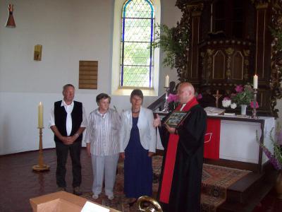 Festgottesdienst in Naugarten am 08.06.2014