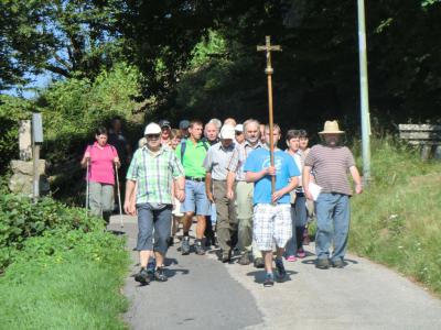 Fußwallfahrt zum Lamberg 2014 (Bild vergrößern)