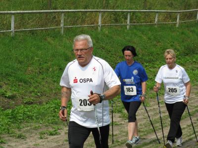 Foto zur Meldung: 1.OSPA-Nordic Walking Tag in Laage