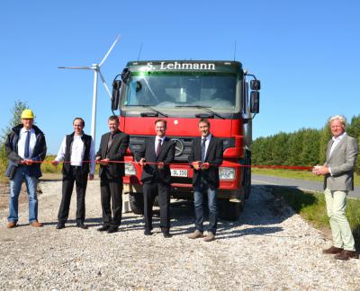Start des Repowerings Windpark Klettwitz offiziell vollzogen