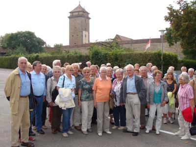 Ausflug der Rückerser Senioren nach Rothenburg ob der Tauber