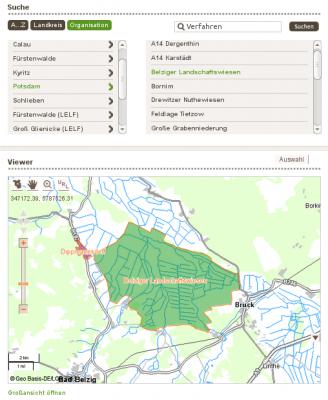 Flurbereinigungsverfahren Belziger Landschaftswiesen
