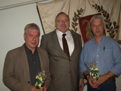 Wolfgang Plünzke, Harm Früchtenicht und Achim Hahnkamm (von links) (Bild vergrößern)