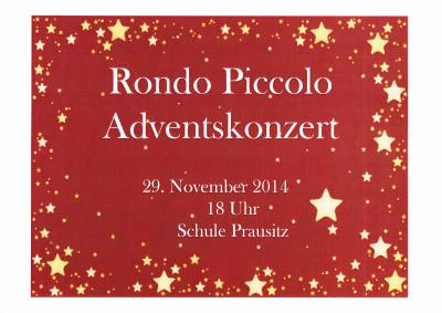 Adventskonzert mit Rondo Piccolo 2014 (Bild vergrößern)
