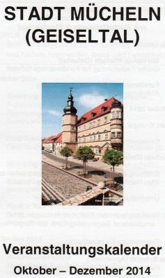 Veranstaltungskalender für Mücheln (Geiseltal) (Bild vergrößern)