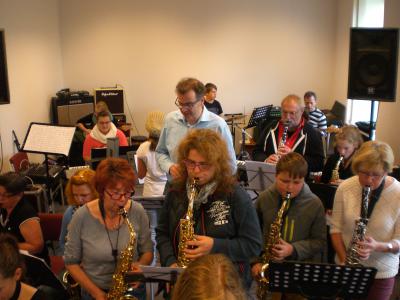 Foto zur Meldung: Erfolgreicher Workshop mit Schülern beider Musikschulstandorte