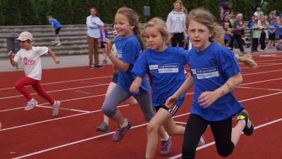 Tolle Stimmung beim Sportfest (Bild vergrößern)