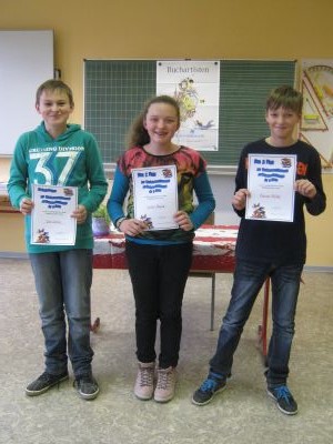 Vorlesewettbewerb unserer 6. Klasse (Bild vergr&ouml;&szlig;ern)