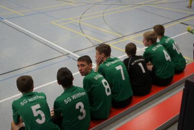 Foto: Gegnerbeobachtung Foto zur Meldung: B-Junioren mit sensationellem Turnierergebnis in Heidenau