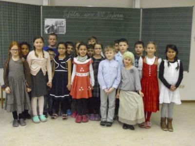 Foto zur Meldung: Schule wie vor 100 Jahren