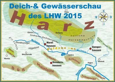 Deich- & Gewässerschau des LHW 2015