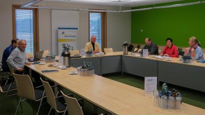 Foto: Klausurtagung 2015 im Haus der Vereine in Trebendorf Foto zur Meldung: Klausurtagung des Oberlausitzer Kreissportbundes: Die Zukunft im Blick – Mitgliederzahlen und Sportmesse stehen im Fokus
