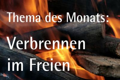 Wichtige Information zu Holzfeuern im Freien (Bild vergrößern)