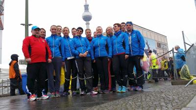 Foto zur Meldung: 15 Laager Clubläufer rocken den Berliner Halbmarathon