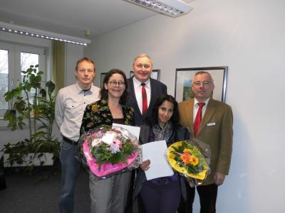 Thomas Tietjens, Jutta Becher, Harm Früchtenicht, Nehdal Al-Eryani, Jörg Bucher (Bild vergrößern)