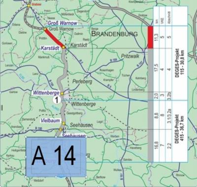 Informationsveranstaltung zur Autobahn 14 am 29. April (Bild vergrößern)