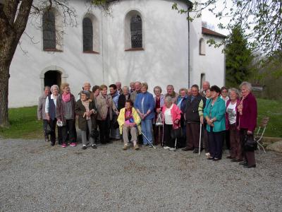 Senioren aus Miltach auf dem Lamberg (Bild vergrößern)