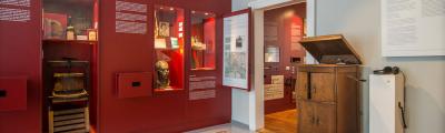 Blick ins Museum und Galerie Falkensee