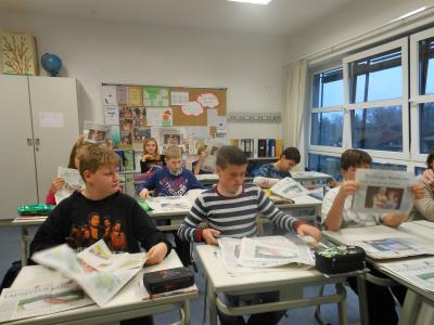 Foto zur Meldung: "ZISCH" - Zeitung in der Schule