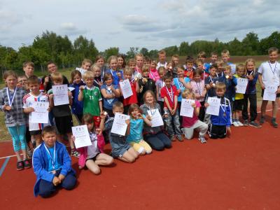 Foto zur Meldung: Sportfest am Kindertag