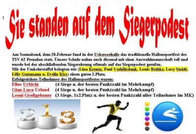 Hallensportfest des TSV 62 Prenzlau (Bild vergrößern)