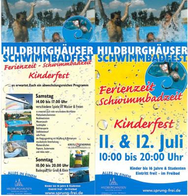 Hildburghäuser Schwimmbadfest