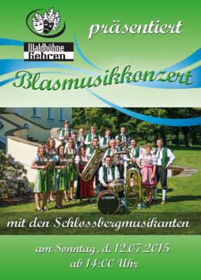 Melodien von Ernst Mosch - Egerländer und Böhmische Blasmusik am kommenden Sonntag ab 14. Uhr auf der Waldbühne Gehren (Bild vergrößern)