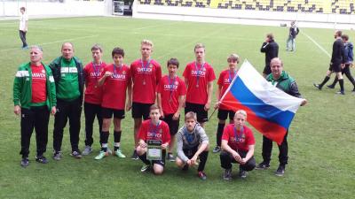 Foto zur Meldung: SGW C | C-Jugend bei der SZ-Fan-WM 2015